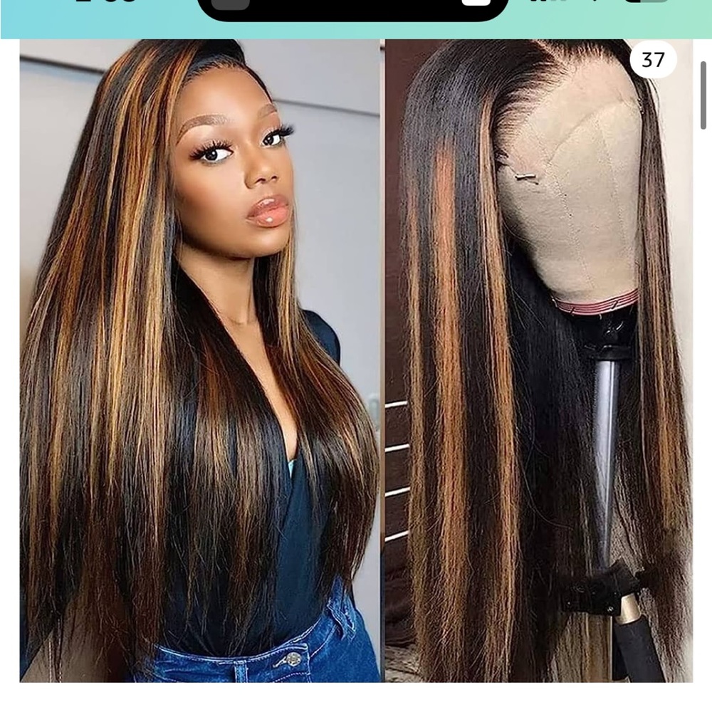 Brand new. Reg 159 24inch Haha brand wig